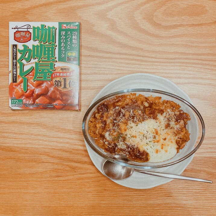 簡単！混ぜるだけ美味しいカレードリア